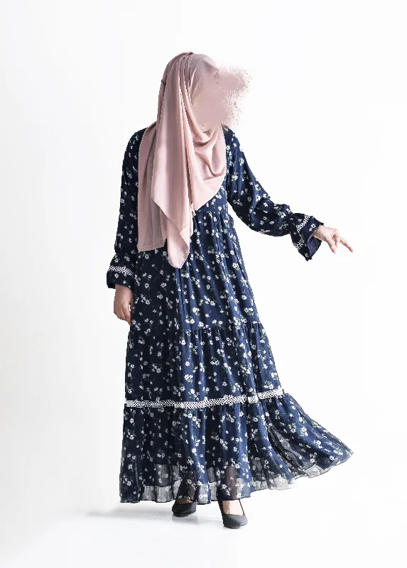 Farrah Modest Dress Soft Robe Set