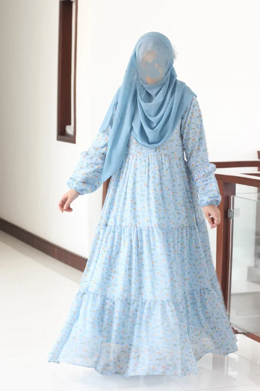 Whimsical Modest Dress Soft Silk Robe