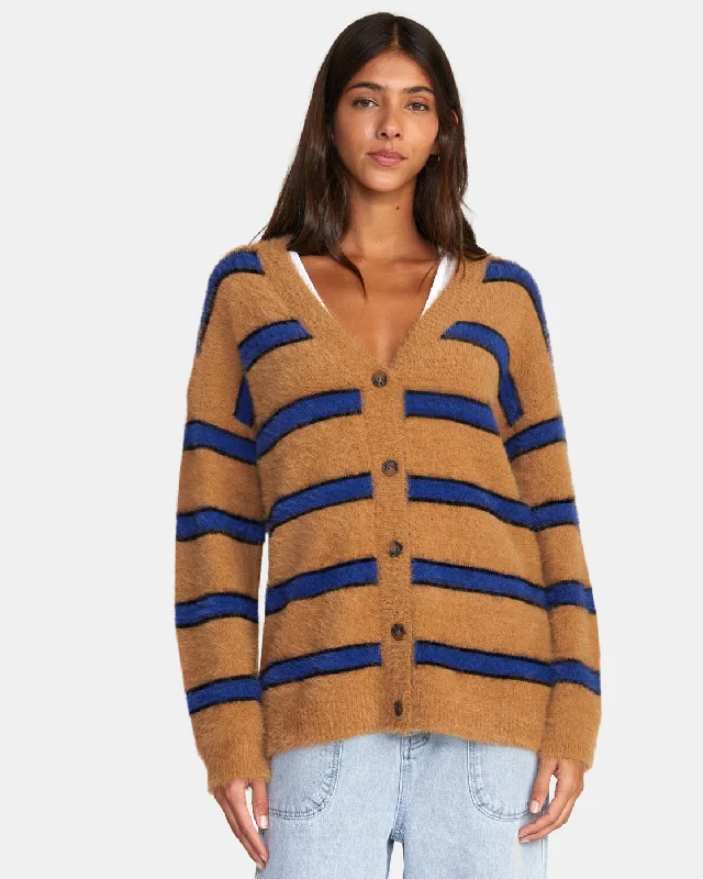 Here We Are Cardigan Sweater - Tobacco Gucci sweaters