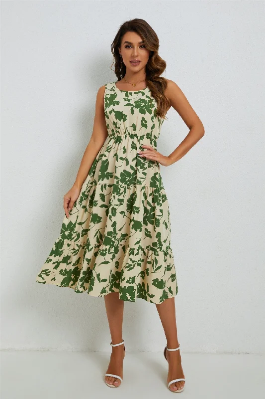 Cindy Floral Midi Dress Fashion-forward midi dresses