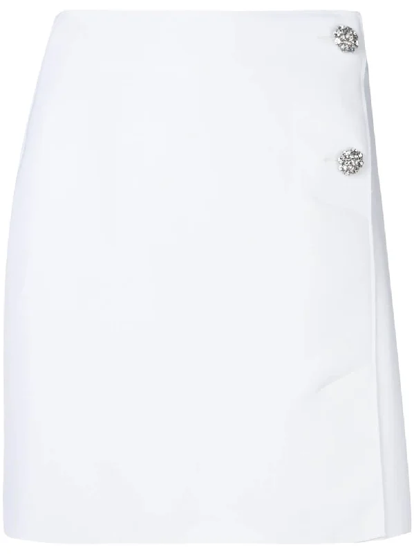 crystal button mini skirt Mini Skirt Dress