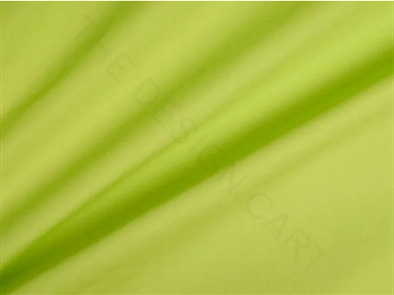 Acid Green Cotton Poplin Fabric Bright color unclassified dresses