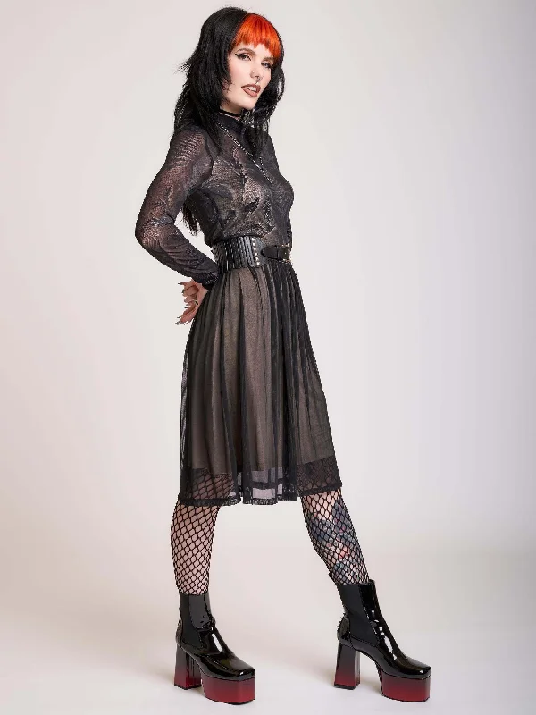 Bat Mesh Dress Best-selling unclassified dresses