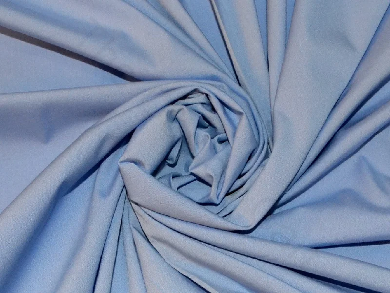 Cornflower Blue Poplin Lycra Fabric Unique unclassified dresses