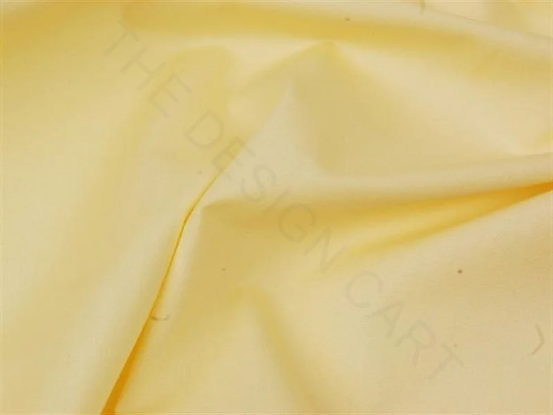 Lemon Yellow Tabinet Cotton Fabric Anniversary unclassified dresses