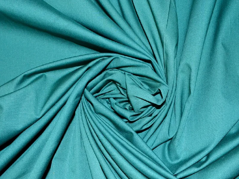 Dark Green Poplin Lycra Fabric Comfortable unclassified dresses