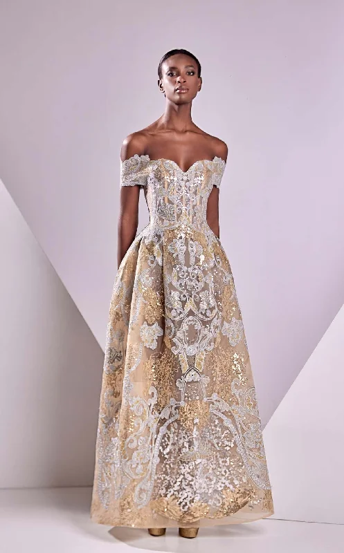 Edward Arsouni Couture FW24918 Dress Lace unclassified dresses