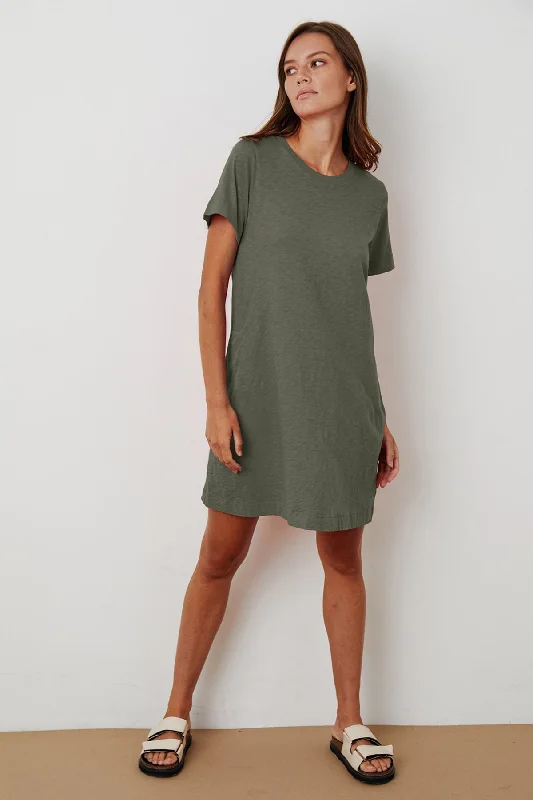 LEIGH COTTON SLUB DRESS Trendy unclassified dresses