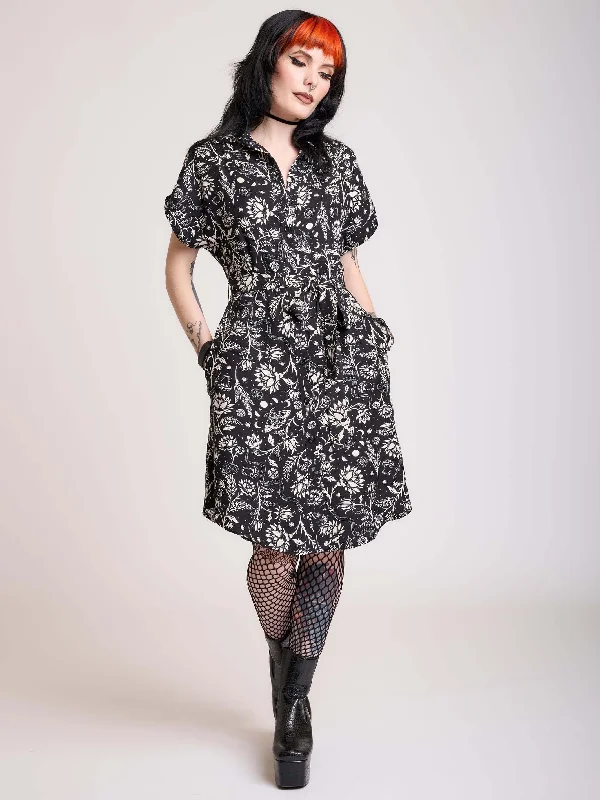 Lunar Garden Witch Dress Short unclassified dresses