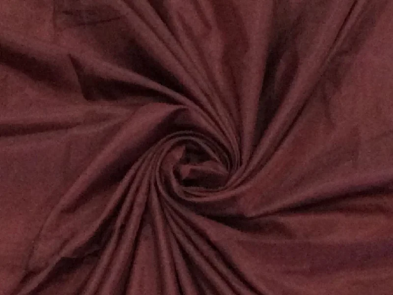 Maroon Poly Taffeta Fabric Long unclassified dresses