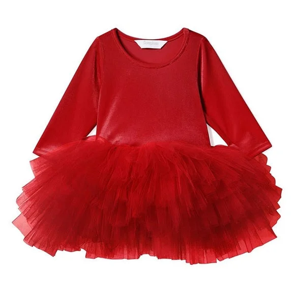 O.M.G Tutu Dress Rosie Red Smocked unclassified dresses