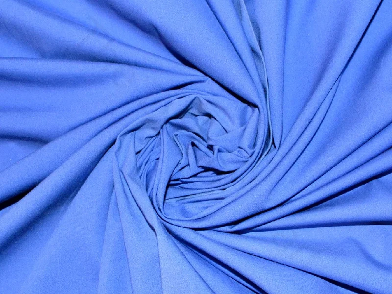 Periwrinkle Blue Poplin Lycra Fabric Plus size unclassified dresses