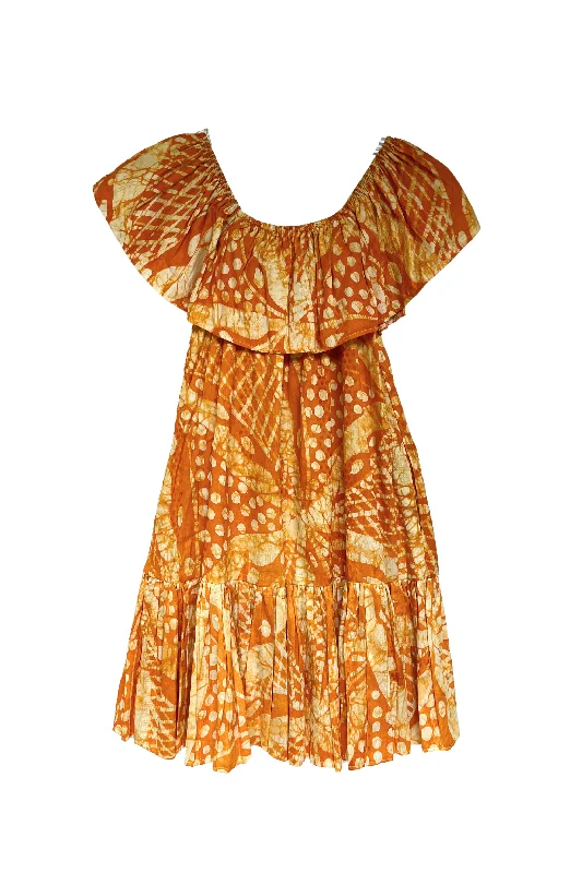 Jowo Dress - Marigold Chiffon unclassified dresses