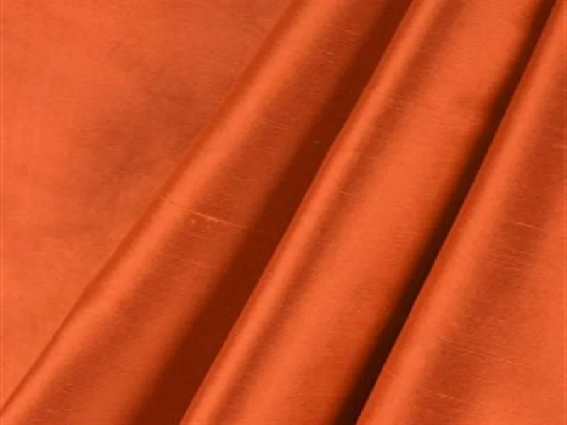 Rust Orange Persian Paper Silk Fabric Luxury unclassified dresses