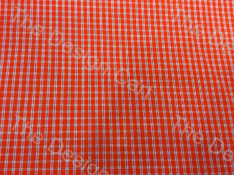 Red White Check Design Mill Made Cotton Fabric Anniversary unclassified dresses