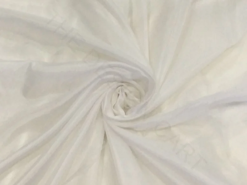 White Poly Taffeta Fabric A-line unclassified dresses