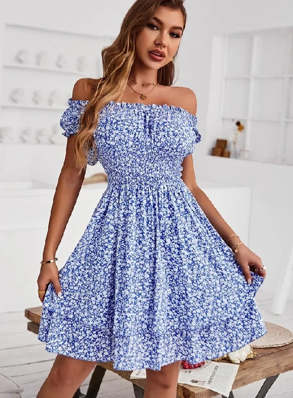 Floral Off The Shoulder Dresses Floral dresses under $50