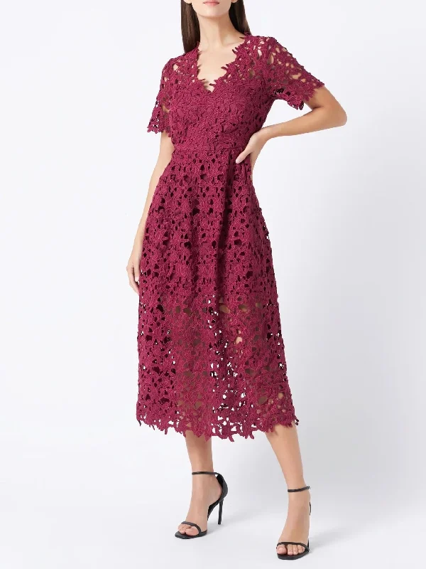 Lauren Lace Dress Lace Dress Vibe