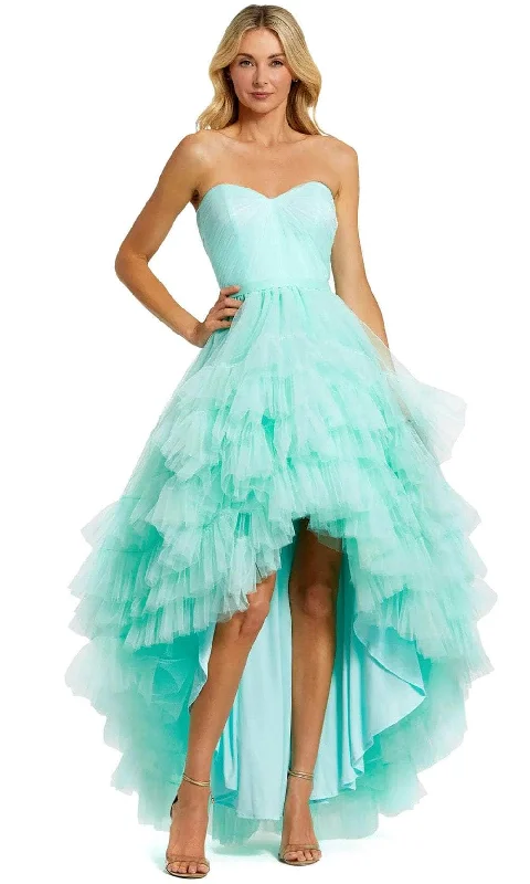 Mac Duggal 20892 - Sweetheart Tulle Evening Gown Tulle Dress Ruffles