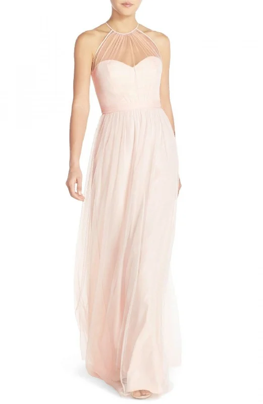 Amsale Amsale Tulle Bridesmaid Dress – Aliki – G980U Ruffled Tulle Gown