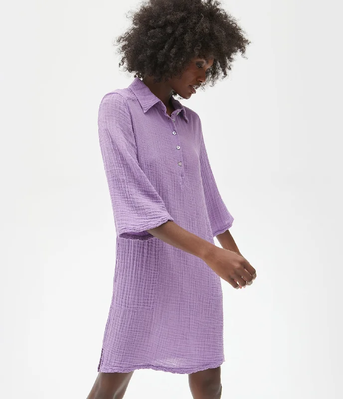 Cecily Shirt Dress Sexy Shirt Gown